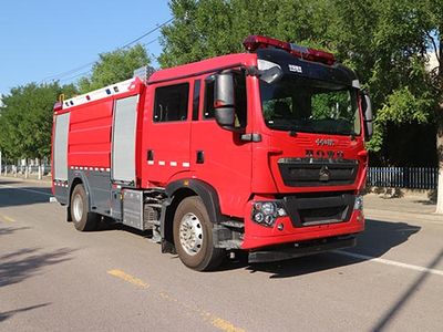 Zhongzhuo Era  ZXF5190GXFSG80HT6 Water tank fire truck