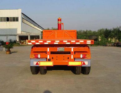 Zhongyuntong brand automobiles JZJ9401ZZXPH Flat dump semi-trailer