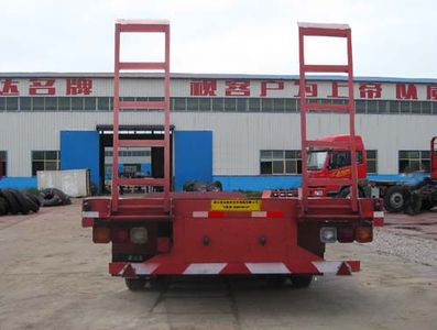 Shengrun  SKW9370TDP Low flatbed semi-trailer