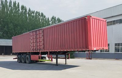 Yuanyongda brand automobiles ZYD9400XXY Box transport semi-trailer