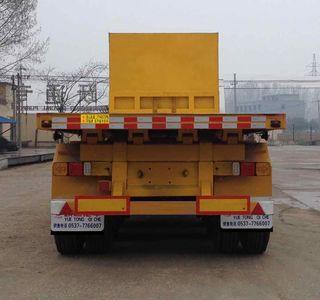 Huanlu  LYT9402ZZXP Flat dump semi-trailer