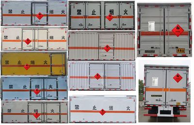 Jiefang Automobile CA5260XRYPK2L5T3E6A81 Flammable liquid box transport vehicle