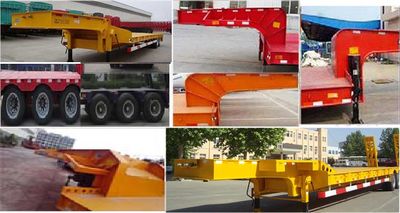 Liangshan Dongyue  CSQ9392TDP Low flatbed semi-trailer