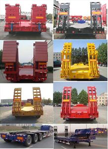 Liangshan Dongyue  CSQ9392TDP Low flatbed semi-trailer