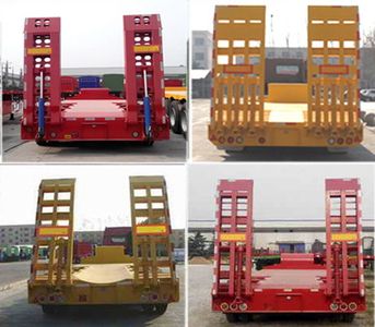 Liangshan Dongyue  CSQ9392TDP Low flatbed semi-trailer