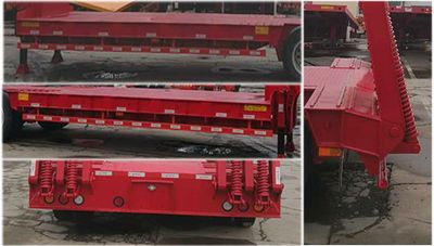 Liangshan Dongyue  CSQ9392TDP Low flatbed semi-trailer