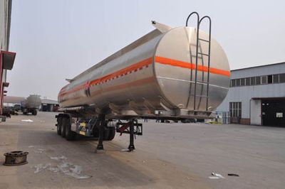 Qilin  QLG9405GYY Aluminum alloy oil transport semi-trailer