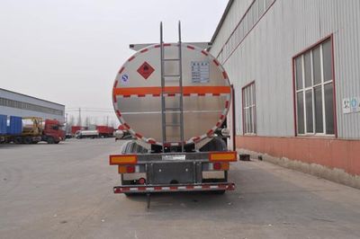 Qilin  QLG9405GYY Aluminum alloy oil transport semi-trailer