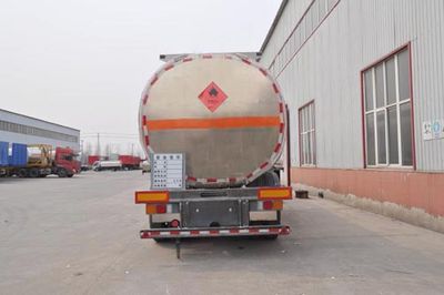 Qilin  QLG9405GYY Aluminum alloy oil transport semi-trailer