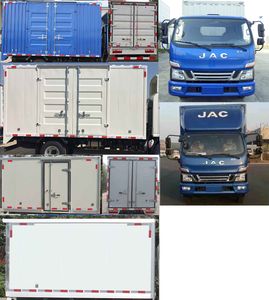 Jianghuai brand automobiles HFC5048XXYB31K2C7S Box transport vehicle