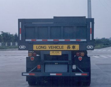 Huilian Automobile HLC9290ZCF Side tipping dump semi-trailer