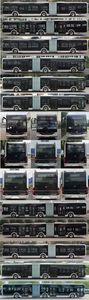 Yutong  ZK6186BEVG1 Pure electric low floor articulated city buses