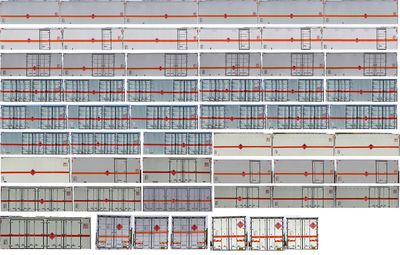 Chufei  CLQ5180XRY6E Flammable liquid box transport vehicle