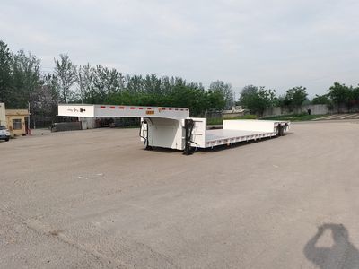 Xinlujun  SSY9350TDP Low flatbed semi-trailer