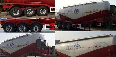 Huajun  ZCZ9400GXHHJG Lower ash semi-trailer