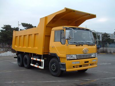 Jiefang Automobile CA3252P4K2T1A70 Flat head diesel dump truck