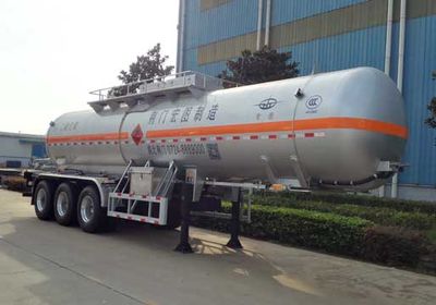 Hongtu  HT9402GRY1 Flammable liquid tank transport semi-trailer