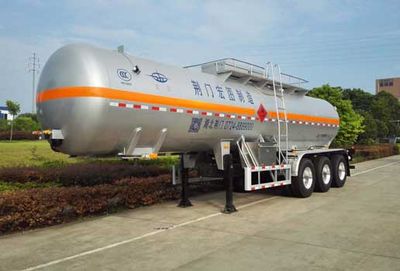 Hongtu  HT9402GRY1 Flammable liquid tank transport semi-trailer