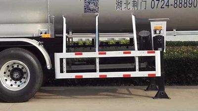 Hongtu  HT9402GRY1 Flammable liquid tank transport semi-trailer