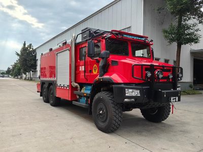 Chuanxiao brand automobiles SXF5172TXFJY100 Emergency rescue fire truck