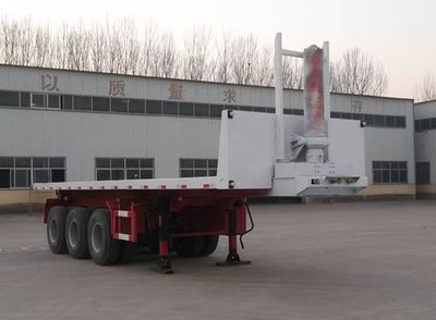 Liangfeng  YL9401ZZXP Flat dump semi-trailer