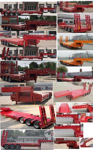 Fuen  FUN9403TDP Low flatbed semi-trailer