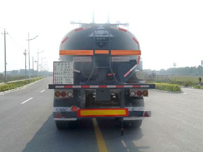 Tonghua  THT9283GHY Chemical liquid transportation semi-trailer