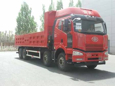 Jiefang Automobile CA3310P66K24L6T4E5 Flat head diesel dump truck