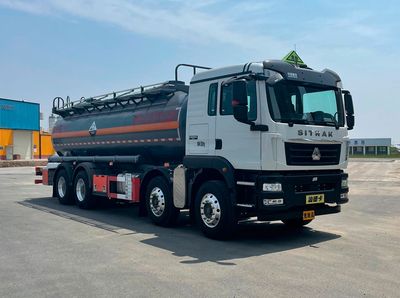 Dongju  LDW5328GFWZ6 Tank transport vehicle for corrosive substances