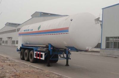 Changhua  HCH9404GDY Low temperature liquid transport semi-trailer