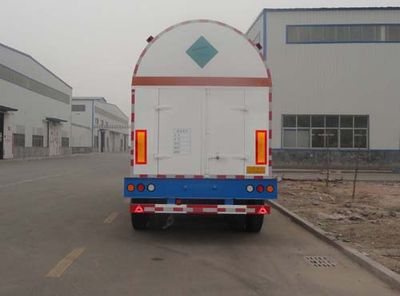 Changhua  HCH9404GDY Low temperature liquid transport semi-trailer