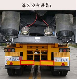 Liangshan Yuantian  AYC9402ZZXP Flat dump semi-trailer