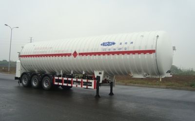 Chart  CTZ9384GDY Low temperature liquid transport semi-trailer