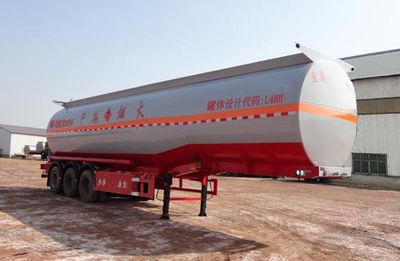 Zhengkang Hongtai brand automobiles HHT9406GRYC Flammable liquid tank transport semi-trailer