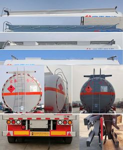 Zhengkang Hongtai brand automobiles HHT9406GRYC Flammable liquid tank transport semi-trailer