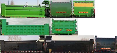 Jiefang Automobile CA3310P66L4T4FCEV Fuel cell dump truck