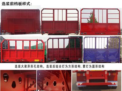 Yongxing Business Brand Automobile STS9400 Fence semi-trailer