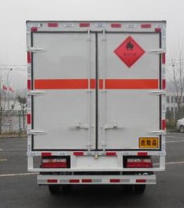 Wanyu  WZG5040XRQ5HFC Flammable gas box transport vehicle