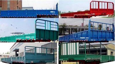 Yuanyongda brand automobiles ZYD9400E Fence semi-trailer