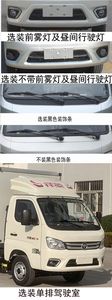 Foton  BJ5032XXY5PV512 Box transport vehicle