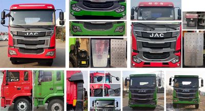 Jianghuai brand automobiles HFC3241P3K3D21S Dump truck