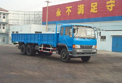 Jiefang Automobile CA1260P1K2L6T1A80 Flat headed diesel truck