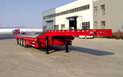 Qiqiang  JTD9400TDPQX Low flatbed semi-trailer