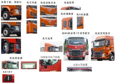 Chenglong  LZ5240CCYM3CC1 Grate type transport vehicle