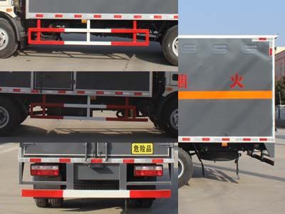 Runzhixing  SCS5110XDGEQ Toxic and infectious goods box transport vehicle