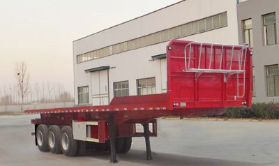 Linsheng Industrial Brand Automobile XCD9401ZZXPC Flat dump semi-trailer