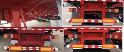 Linsheng Industrial Brand Automobile XCD9401ZZXPC Flat dump semi-trailer