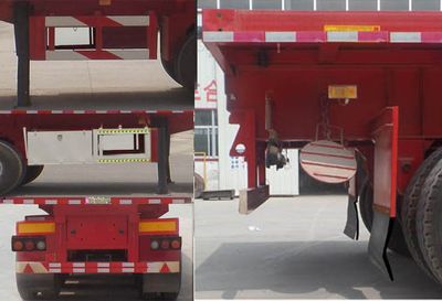 Linsheng Industrial Brand Automobile XCD9401ZZXPC Flat dump semi-trailer