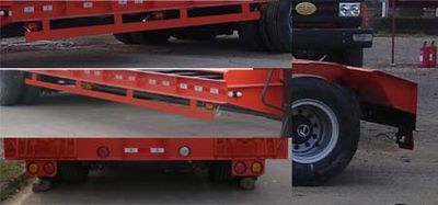 Qingte  QDT9330TDP Low flatbed semi-trailer