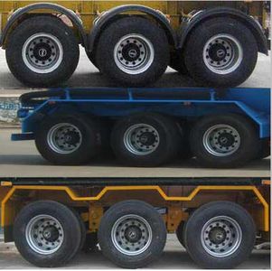 Zhaoxin  CHQ9400GFL Low density powder material transportation semi-trailer